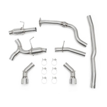 Chevrolet Camaro 2.0T Catback Avgassystem 2016+ Dual Polerat Utblås Mishimoto